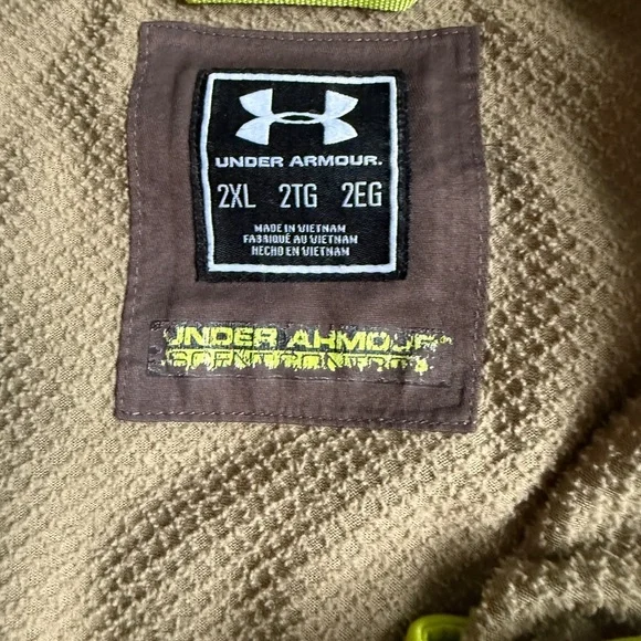 Under Armour Men’s ColdGear Scent Control Barrier Camouflage Hoodie - 2XL - Picture 3 of 12